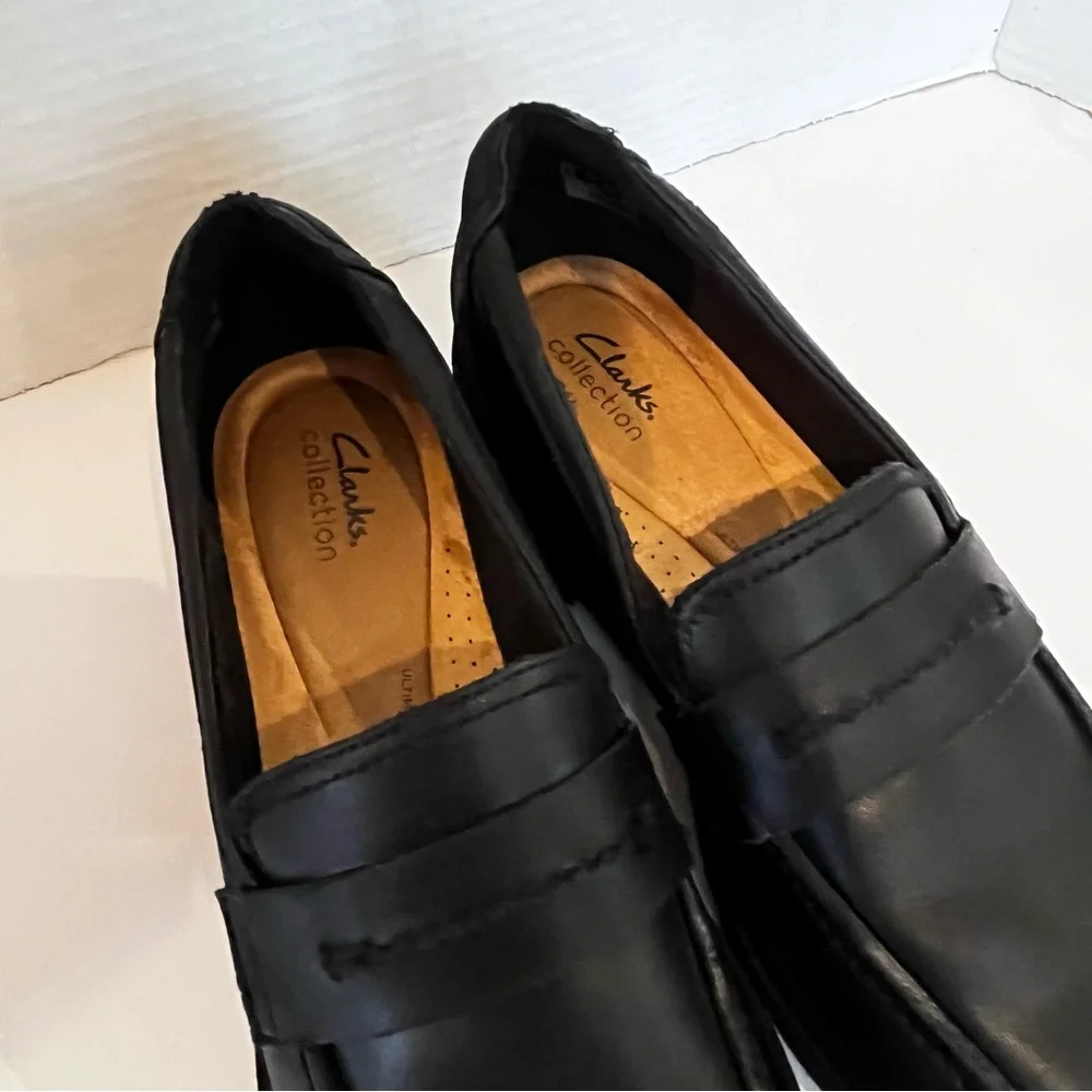 Screen Worn Interview With The Vampire Clarks Lug Sole Loafers Black Size 11 - Picture 3 of 12